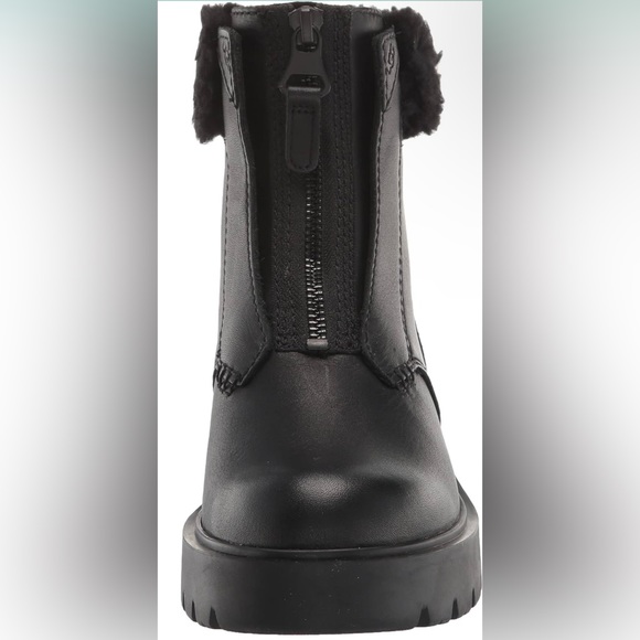 UGG Czeriesa Waterproof Leather Combat Boots - Size 6 - Picture 3 of 14